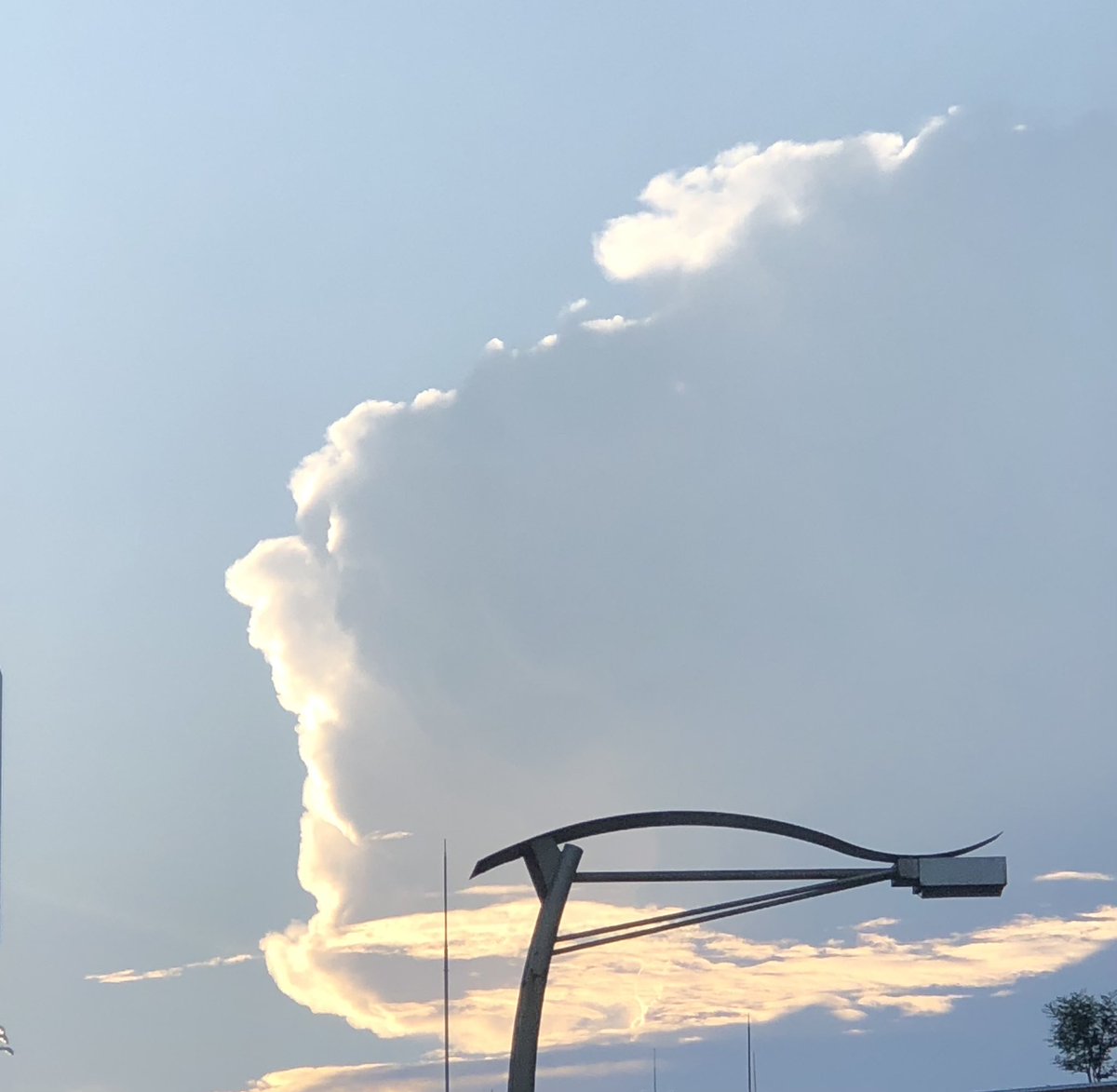 さっき見た雲☁️
こんな「おおおおおぉぉぉ…」に見えた 
