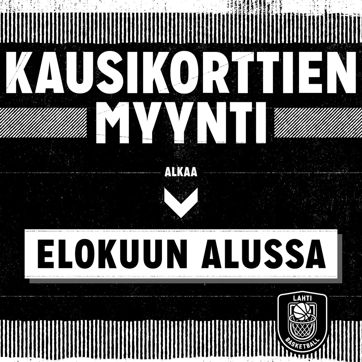 Kausikortit myyntiin elokuun alussa - Kausikorttien uusiminen puoleen hintaan

Lue lisää: lahtibasketball.fi/index.php/2021…

📷 <a href="/sellekhanks/">SELLEKHANKS</a>