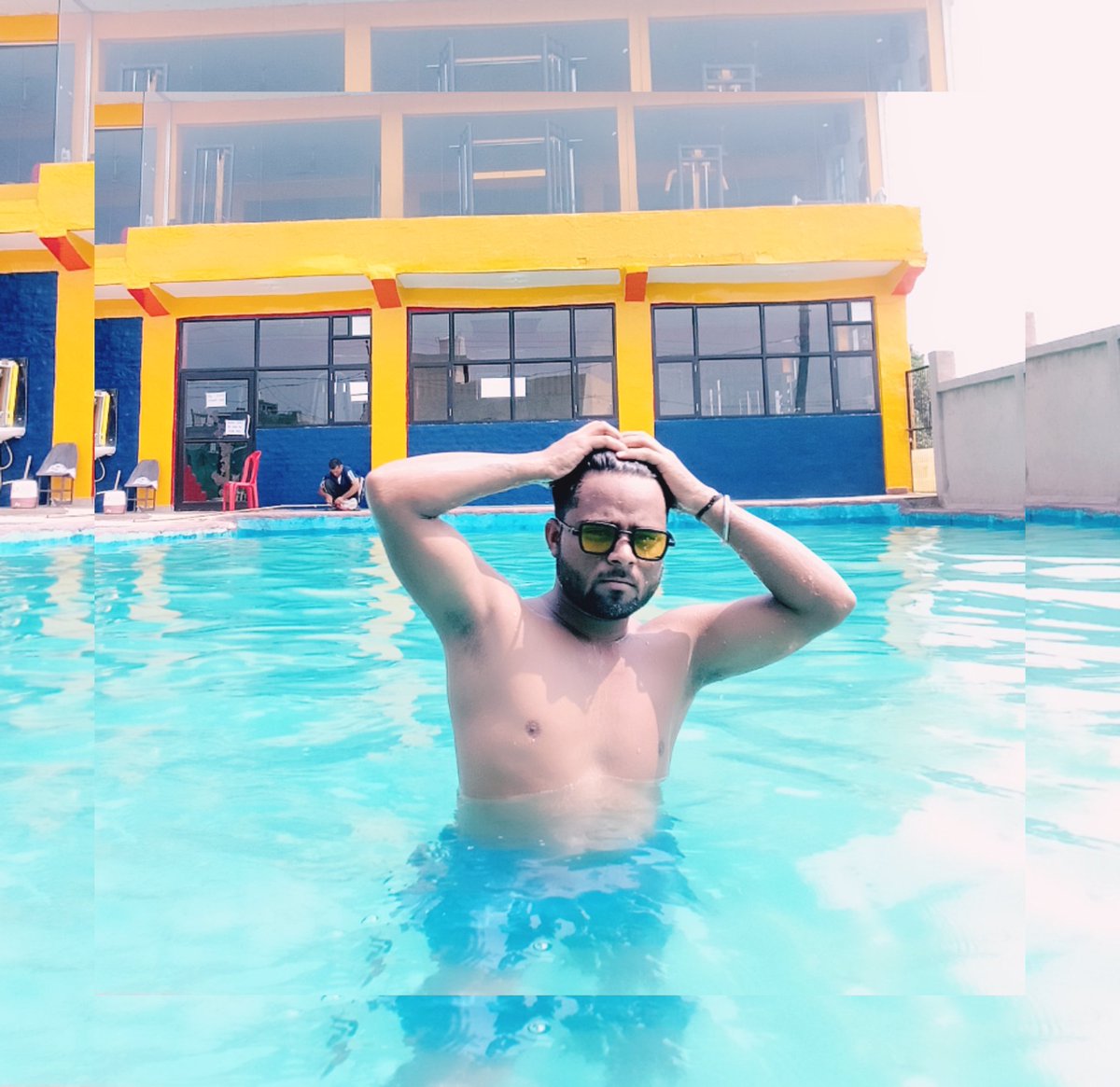 Life is cool by the pool...
#abhimehra #abhimehra012 #swimmingpool