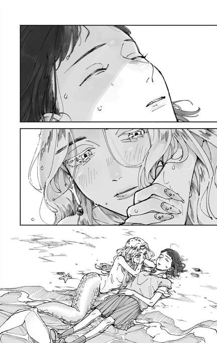 早く起きてよ、助けてあげたんだから。

(生きてます)
#創作百合 
