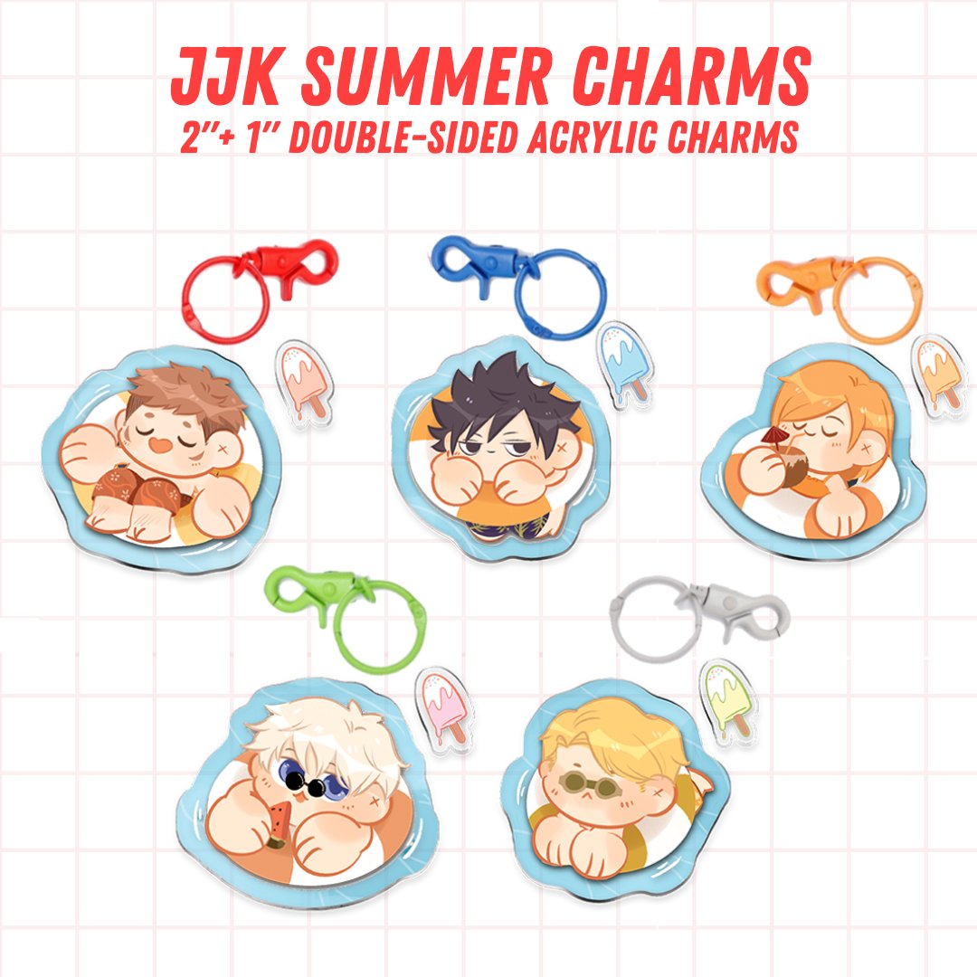 [RTs ❤️] PREORDERS OPEN!
Please check out my 1 week WILD JJK merch making splurge 😳
#jjk #JujutsuKaisen #呪術廻戦

You can preorder them here:
https://t.co/3O8YPRkY49 