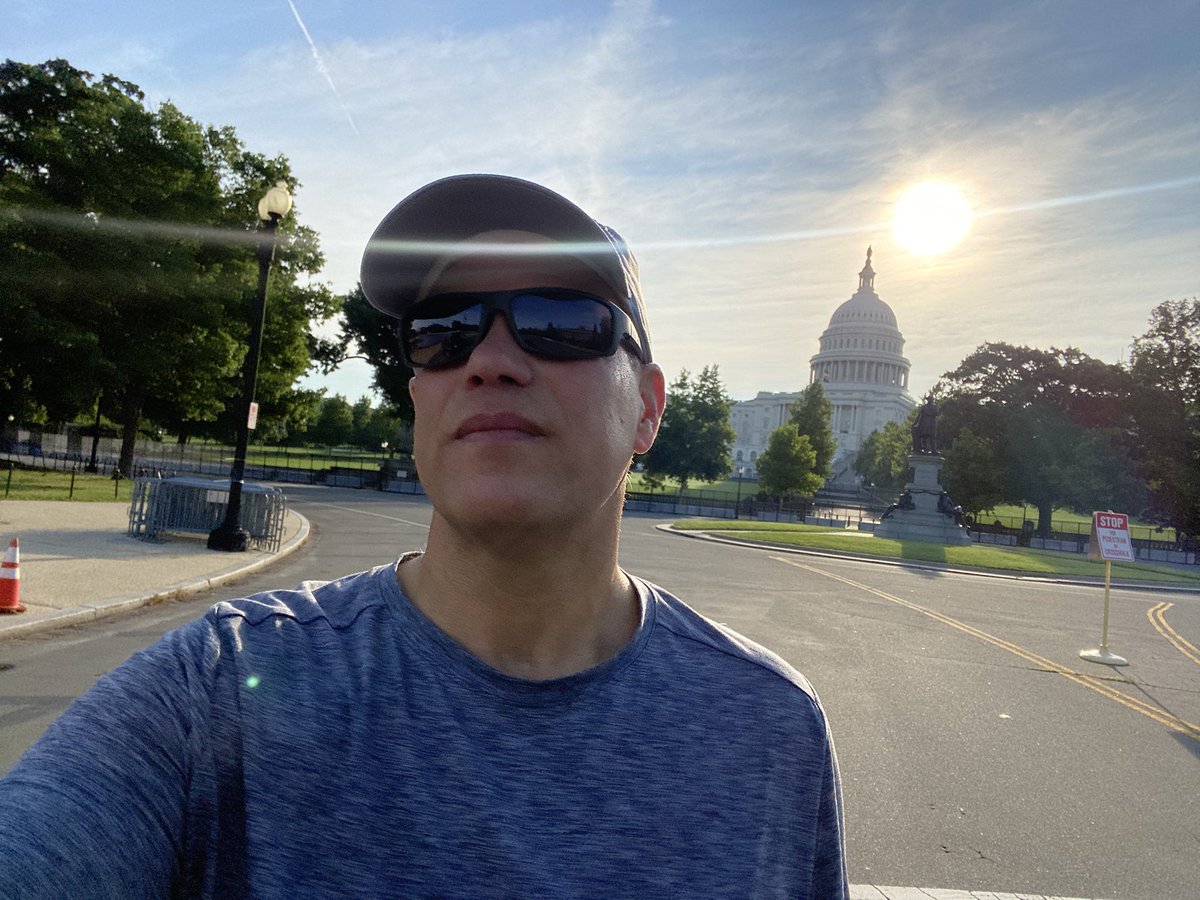 Morning training run <a href="/CUCB/">Credit Union Cherry Blossom</a> <a href="/ArmyTenMilerATM/">Army Ten-Miler</a>