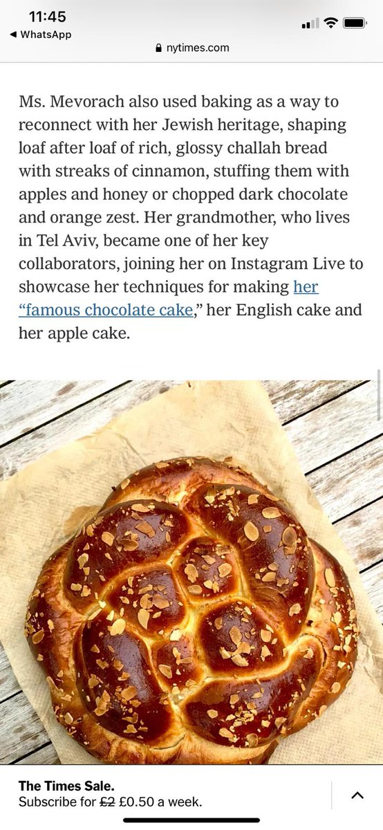 Carmel Mevorach (@carmevo) on Twitter photo My daughter <a href="/roni_mevorach/">Roni Mevorach (she/her)</a> and her bakes in the New York Times! nytimes.com/2021/07/09/at-… My daughter <a href="/roni_mevorach/">Roni Mevorach (she/her)</a> and her bakes in the New York Times! nytimes.com/2021/07/09/at-…