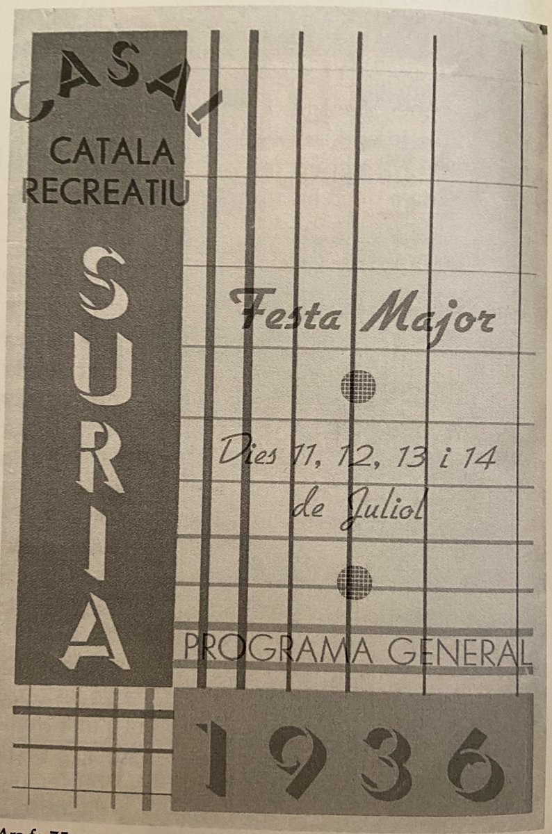Un dissabte com avui de fa 85 anys, 11 de juliol de 1936, al migdia, a #Súria començava la Festa Major, que duraria quatre dies. Faltava només una setmana pel Cop d’Estat i els tres anys de Guerra Civil.