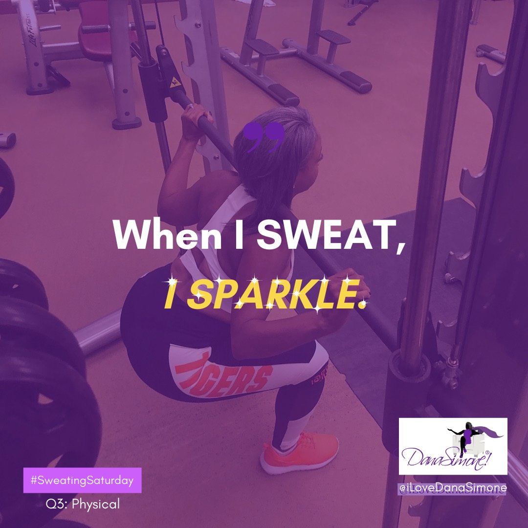 iLoveDanaSimone's tweet photo. Sweat now, Sparkle later!! π
Happy Saturday! Did you sweat yet?
#Host #Author #MomLife #Philanthropist #WomenEmpowerment #Chicago #DanaSimone #Mompreneur #SelfLove #SelfCare #Meditate #Empower #FemaleMasterpieceMovement #Motivation #Fitness #SweatingSaturday https://t.co/Zpmd7X8hbi