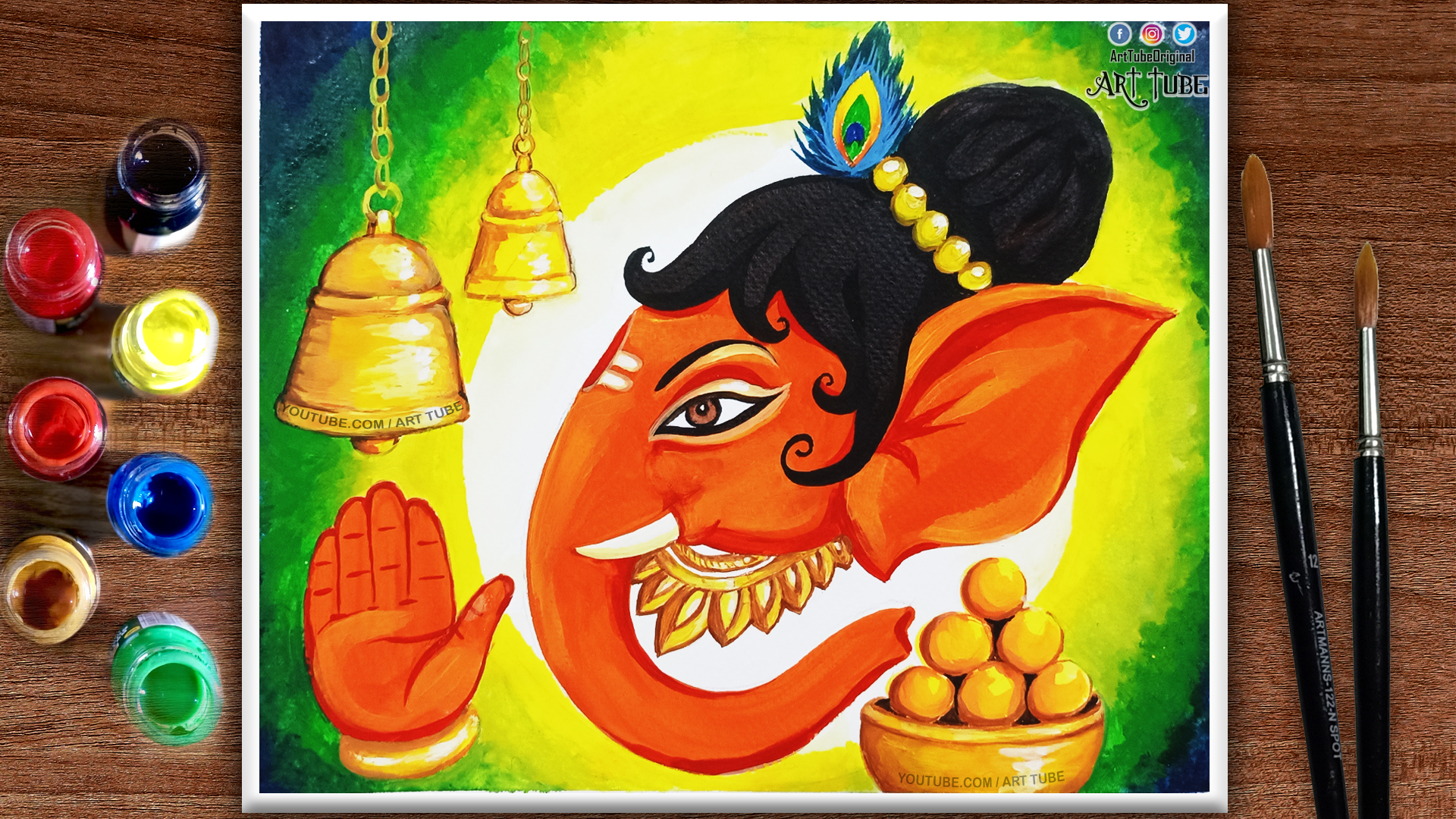 Discover more than 201 ganpati drawing easy with colour best