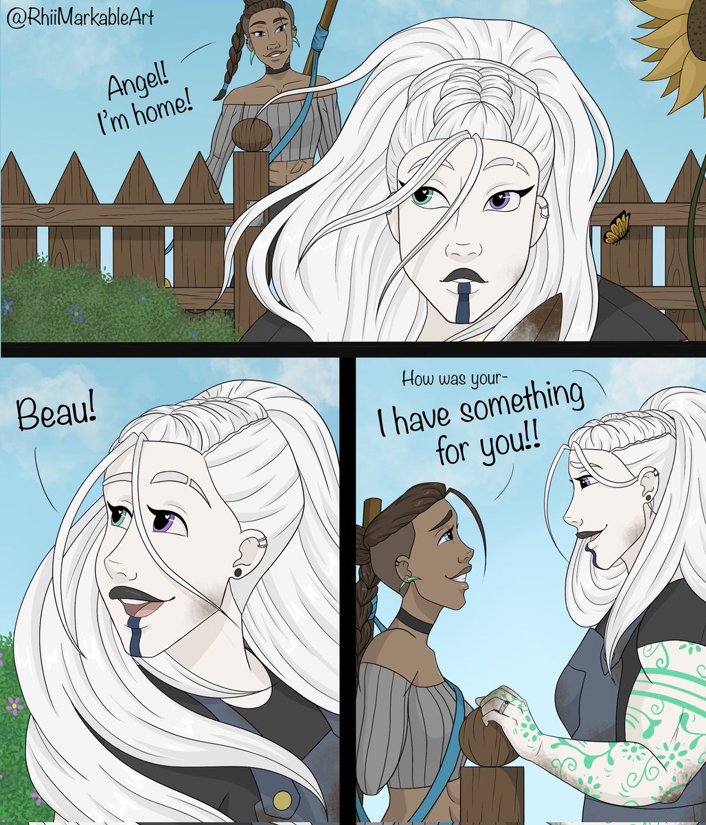 CuppaTealArt's tweet photo. Part 2 is here!
1/3
Introducing: pop-pup!! 💙
I love them so much 🌈
(Part 1 in replies)
#beauyasha #beau #yasha #criticalrole #CriticalRoleArt #critrole #yashanydoorin #beaulionett #beauregardlionett #poppup #marisharay #ashleyjohnson https://t.co/SrhV3V12DN