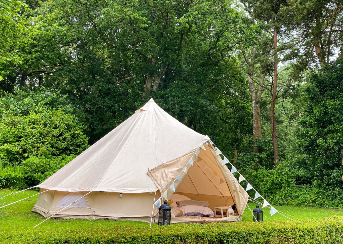 #woodlandglamping #IsleofWight #belltenthire
