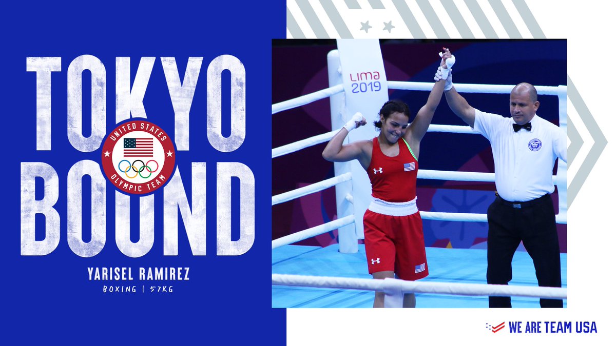 USABoxing's tweet photo. Yarisel Ramirez will represent @TeamUSA in @Tokyo2020 🥊

🔗: https://t.co/beodetWt1v https://t.co/4yD7gAJeiJ