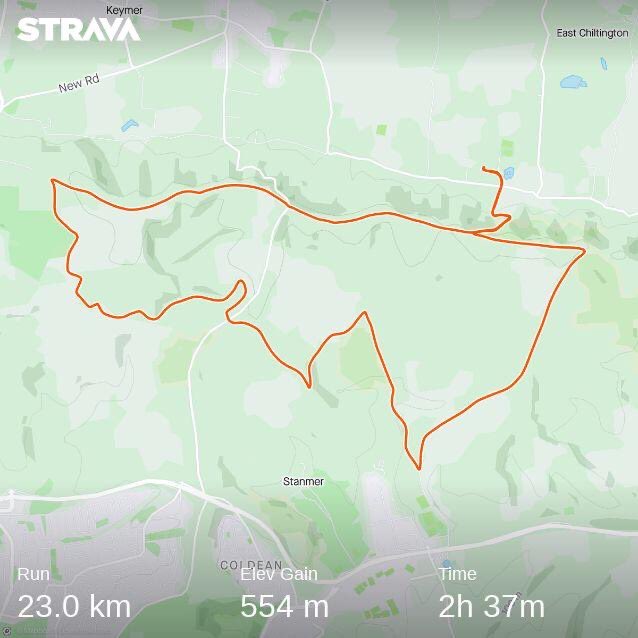 EmKate2's tweet photo. Really great race on the trails this morning for the Maverick East Sussex 23km run. Lots of hills!! 27th woman out of 56 - not too bad for my first race 😊the rain and mud were fun too!! https://t.co/djcPDJEzqF