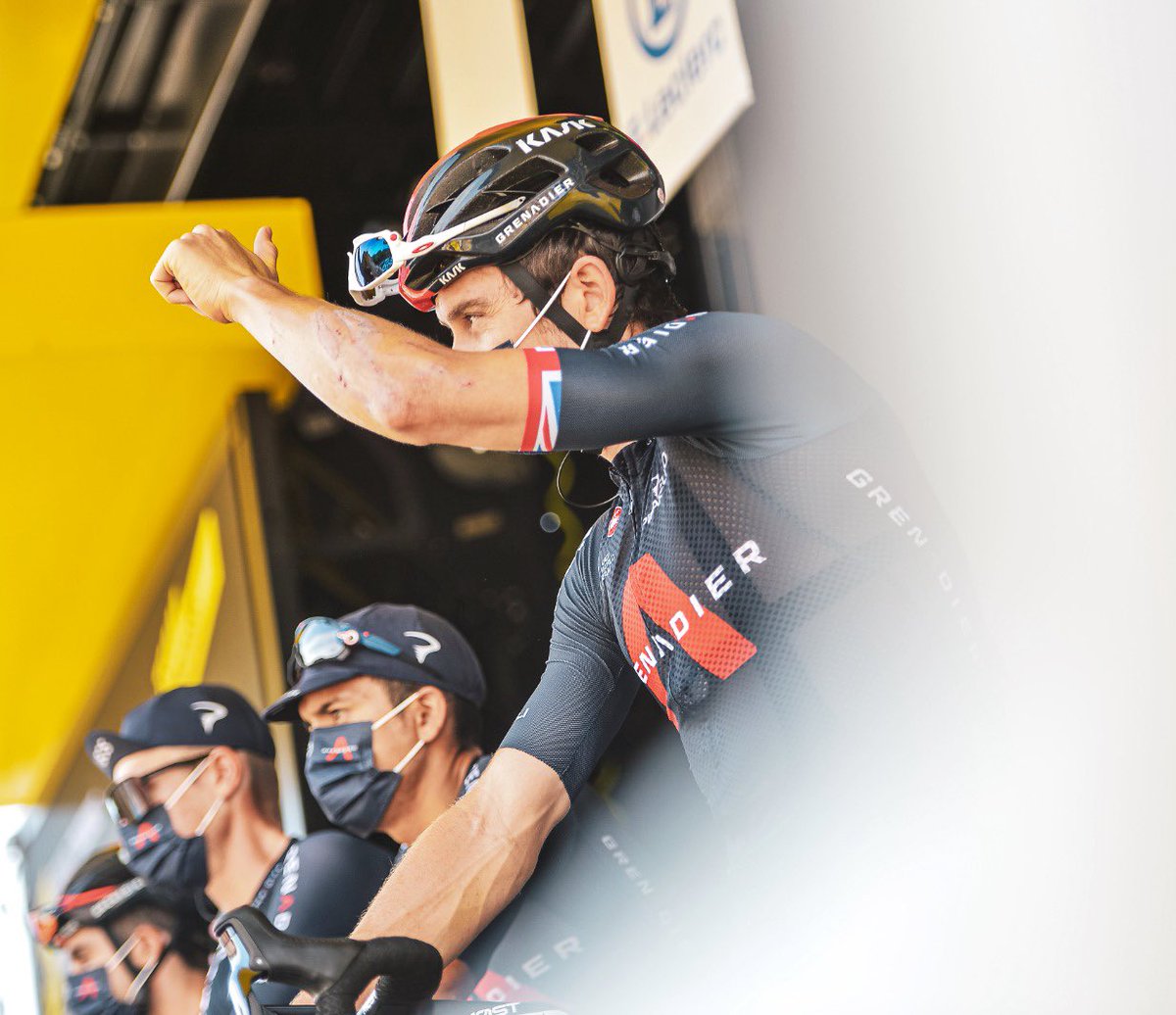 GeraintThomas86's tweet photo. I know it’s been hard for 🏴󠁧󠁢󠁷󠁬󠁳󠁿 &amp; 🇬🇧 to get across to the Tour this year but the support has still been amazing out on the roads. Merci beaucoup 👏🇫🇷 And hopefully we’ll see plenty more 🏴󠁧󠁢󠁷󠁬󠁳󠁿🇬🇧 next year 👌 #TDF2021 https://t.co/81fsCmTQ4T
