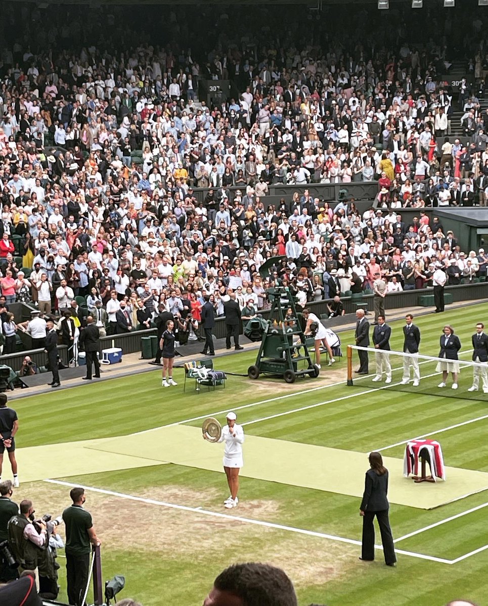 charlierterry's tweet image. Great day @Wimbledon! #LadiesFinal #Wimbledon