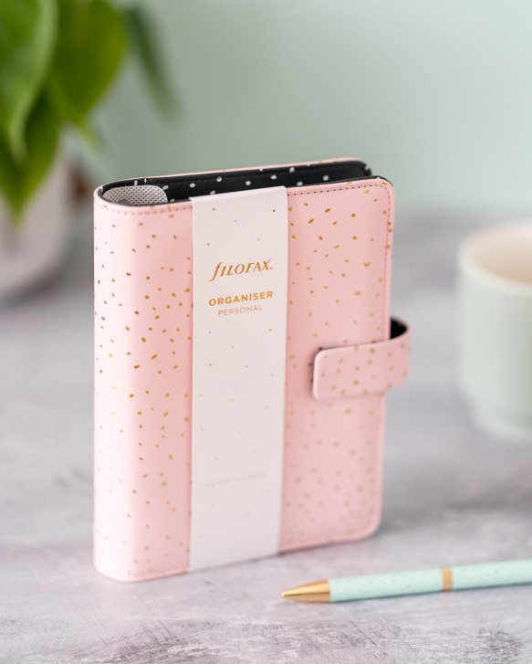 Filofax organizer Confetti Rose Quartz Pocket