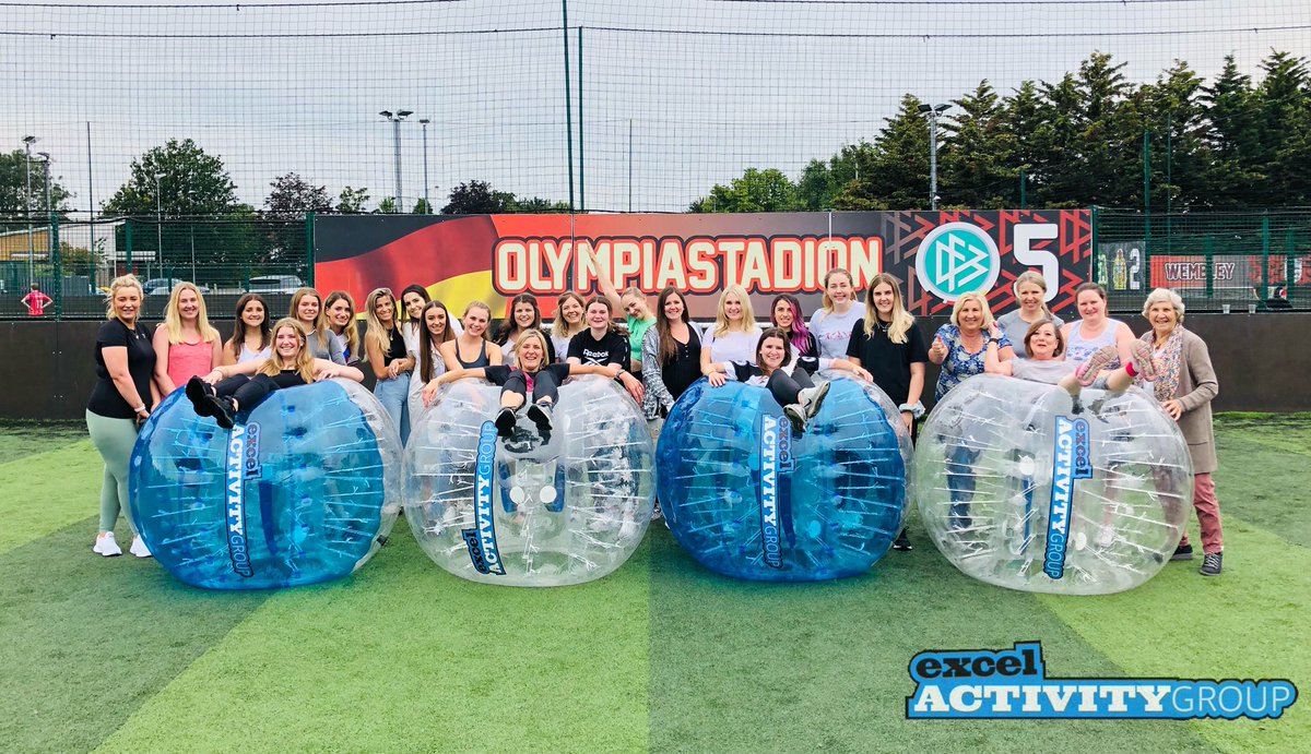 ExcelActivity's tweet image. #BubbleMayHen fun for Lucy Macer’s hen do @goals_sutton #BubbleFootball #Bulldog &amp;amp; #RolyPolyRelay #Sutton @MCTdub