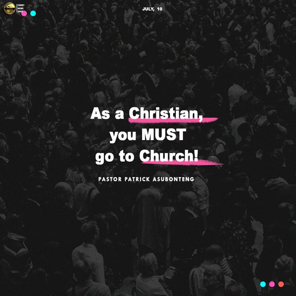 spreadchristch's tweet photo. Christ News Daily

You Must Go to Church

Heb 10:24-25
And let us consider one another in order to stir up love and good works, not forsaking the assembling of ourselves together, as is the manner of some, but exhorting one another and so much the more as you see the Day approach https://t.co/goPGdiEyLB