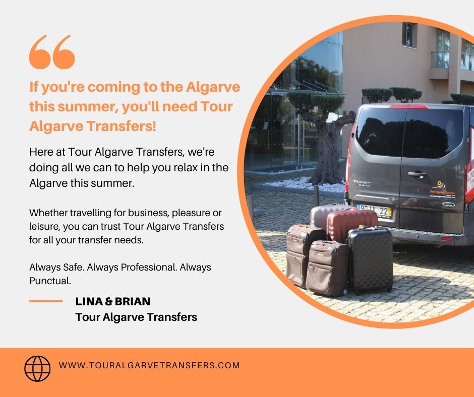 AlgTransfers's tweet photo. ☀️ Coming to the #algarve via #Faro Airport this summer? You'll need a safe, professional and punctual #airporttransfer from a small and local provider. Give us a try: https://t.co/QNuDEod3EE https://t.co/OHqXWtyhsX
