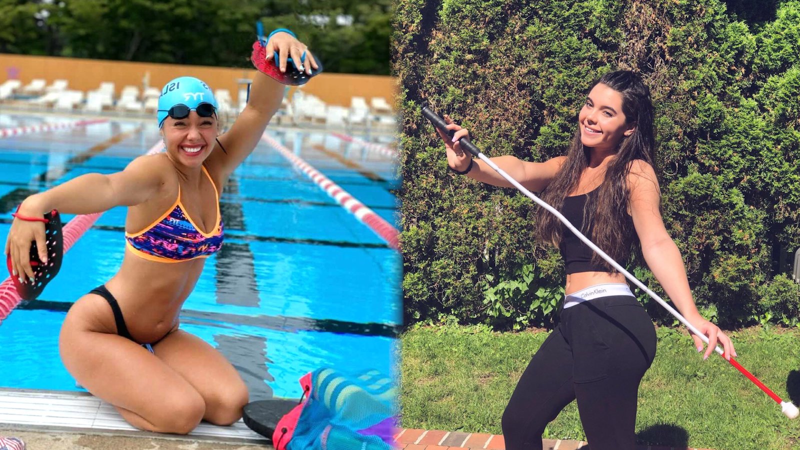 Eyewitness News on X: Anastasia Pagonis, a blind teen swimmer from Long  Island, goes for Paralympic gold t.coM4nQMoCsUS  t.coggrDerq4yy  X