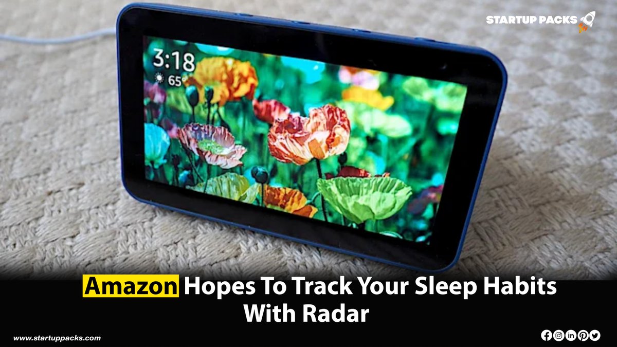 startuppacks's tweet image. Bloomberg reports that Amazon has received an FCC waiver to let it use 60GHz radar for sleep tracking. As with Google&apos;s tech, you could check for sleep issues without having to wear a device like the Halo band.

Follow us for more.

#Amazon #Amazonupdate