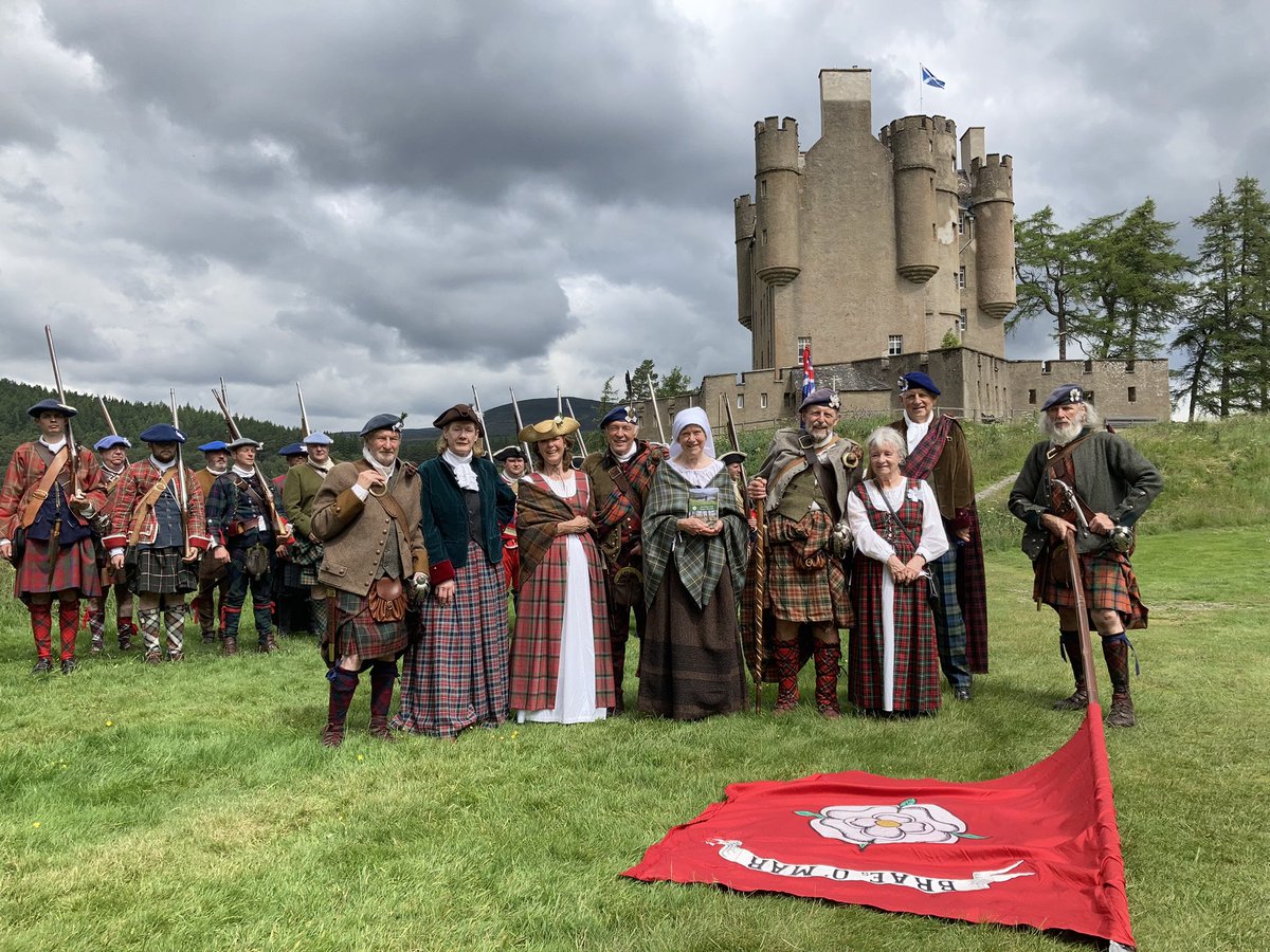 More Jacobite and Redcoat action at the Castle tomorrow. Come and watch. And be ready for some loud bangs!!