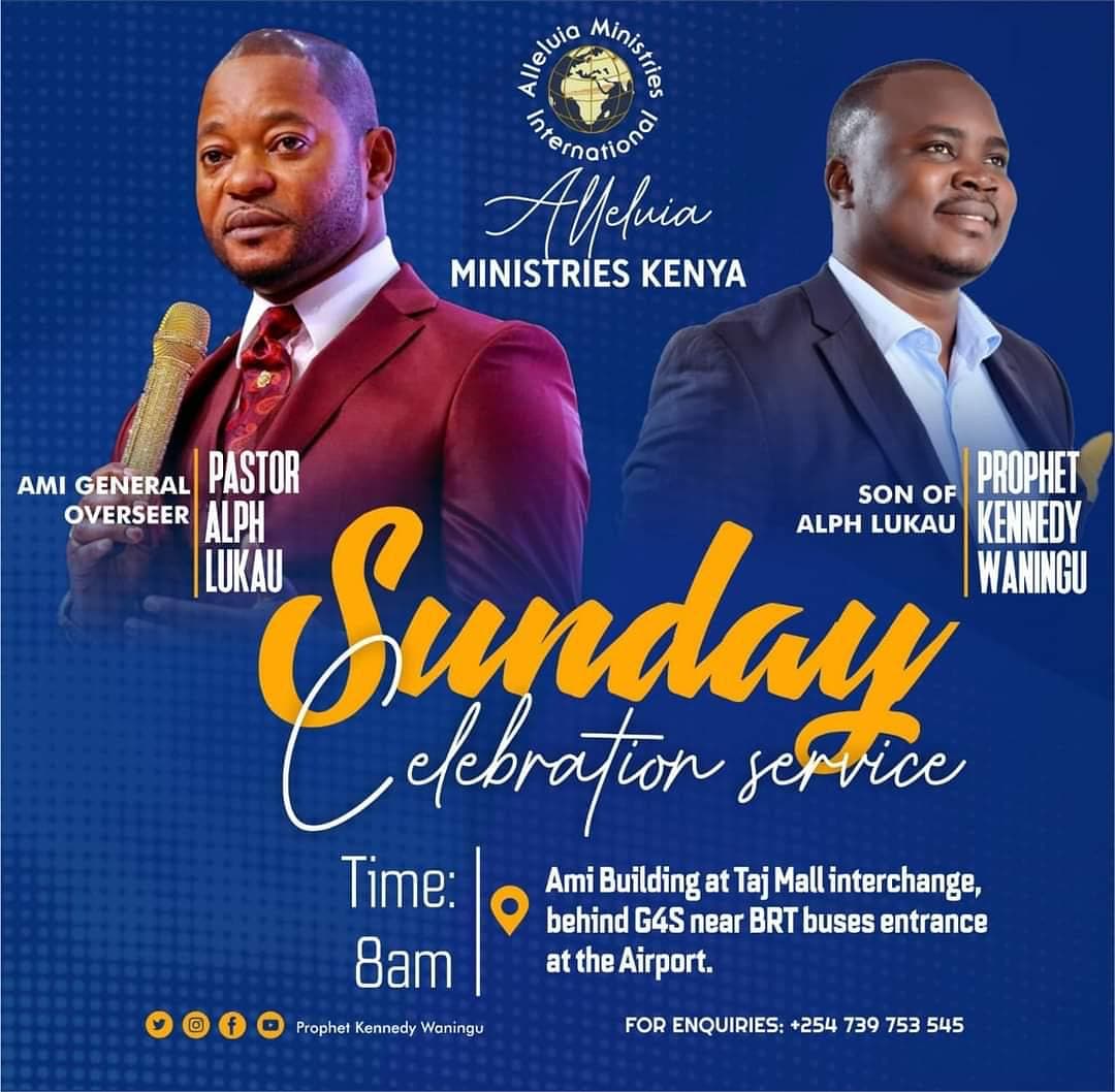 KennedyWaningu's tweet photo. ."Is not my word like fire, declares the Lord, and like a hammer that breaks the rock in pieces?" (Jer 23:29).
Join us tomorrow for our Celebration Service  starting 8:00AM EAT as we testify the goodness of our Lord Jesus. Invite a friend and be expectant. Shalom. https://t.co/NRI3izBzTd