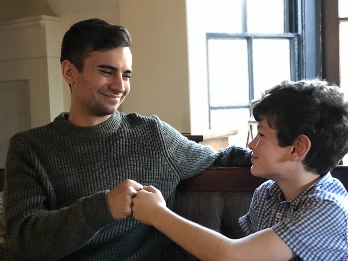 5yrs ago a wonderful man, <a href="/BillyHiggins89/">Billy Higgins</a>, saved my son’s life by donating his bone marrow, thanks to <a href="/AnthonyNolan/">Anthony Nolan</a> &amp; <a href="/GreatOrmondSt/">Great Ormond Street Hospital for Children</a>.  3yrs ago we first met &amp; today we met again at the same place The Red Lion <a href="/OakmanInns/">Oakman Inns & Restaurants Ltd</a> &amp; met their gorgeous boy.
bbc.co.uk/news/av/uk-eng… THANK YOU