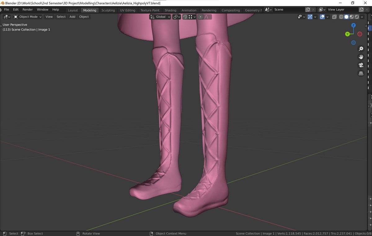 eclipsedgame's tweet photo. The sculpting stage of Aelizia's character modelling is almost over. She is taking shape quite nicely before our eyes, don't you agree? Boot sculpting time-lapse coming soon!
#gamedevelopment #gamedev #indiedev #indiegame #gameart #3dmodelling #3dsculpting #screenshotsaturday https://t.co/u6K8DeMphU