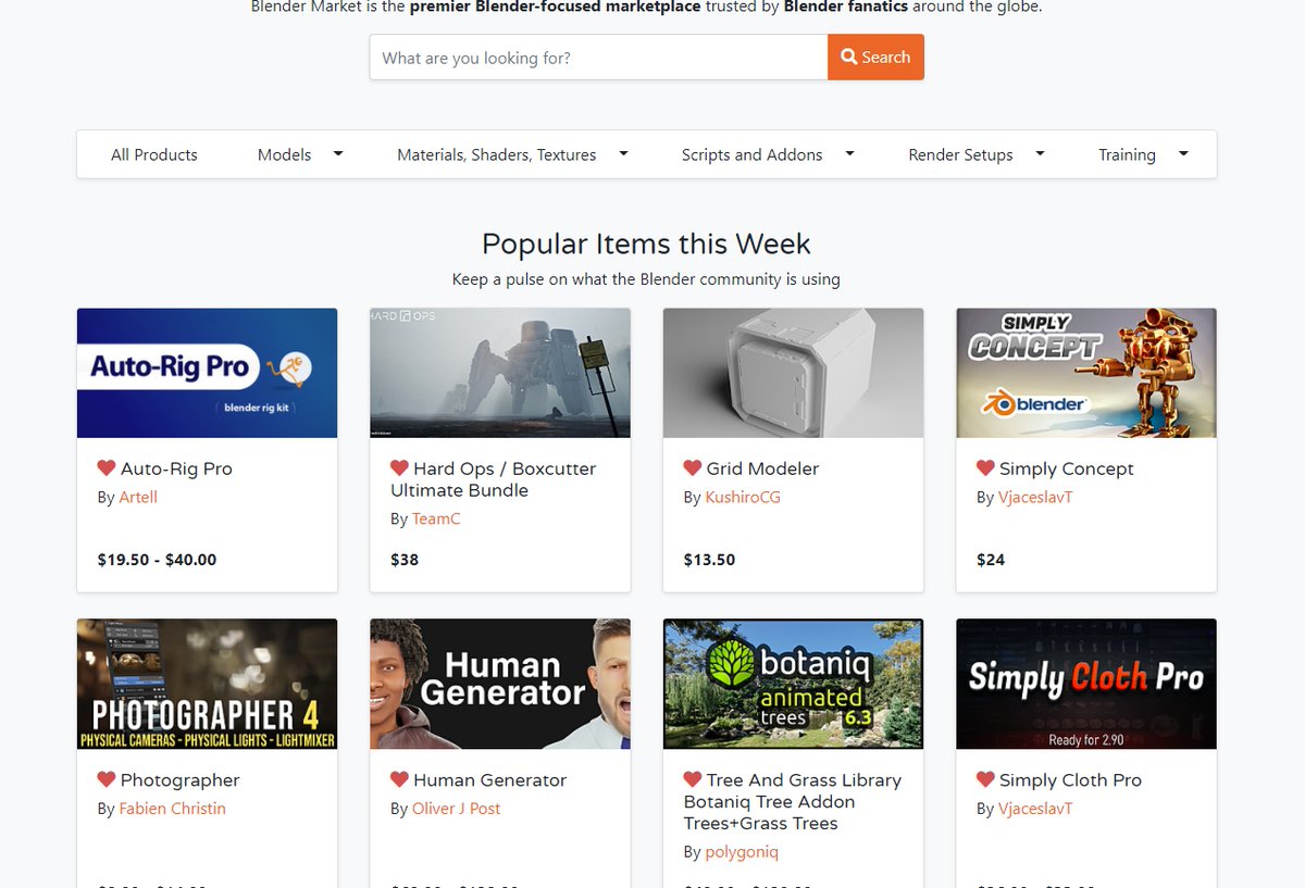 kushirosea's tweet image. #gridmodeler Grid Modeler is on the first page😇
it is the first time! 
#b3d
