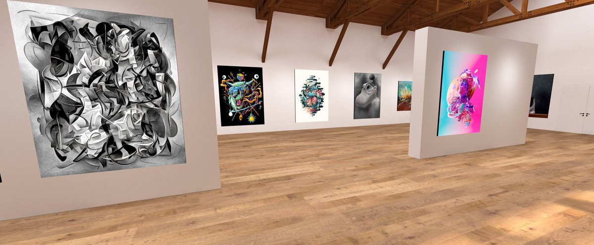 Such a great way to start the weekend. I'm happy and feeling honored to be added to <a href="/BenMoinger/">Moinger</a> NFT exhibition PRISM▲ 
So cool to see my piece "Apex Predator" in a pool of such amazing other artists! 🫀
-
oncyber.io/prism