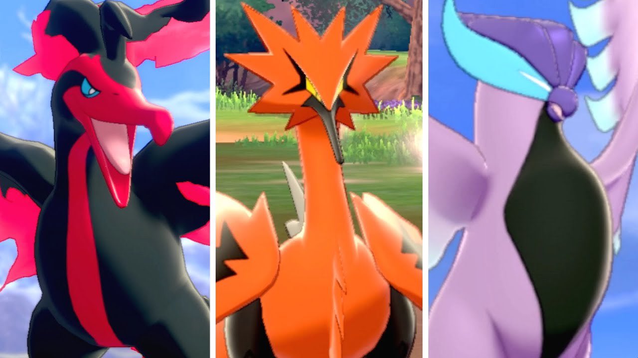 Como encontrar Articuno, Moltres e Zapdos de Galar no Pokémon GO