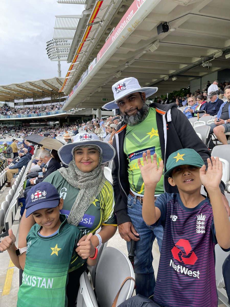 #ENGvPAK Dennis Amiss lower Grand stand 5, row 3, seat 100