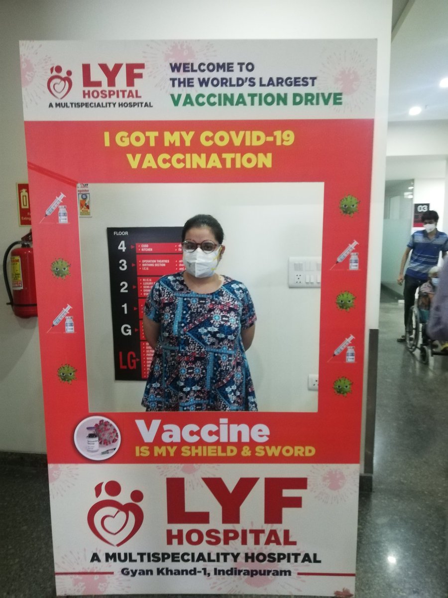 Rubina_BigB_EF's tweet photo. #SARSCoV2 lodged in my body.
#dose1done #Vaccinateindia https://t.co/Erk3rd7g6c
