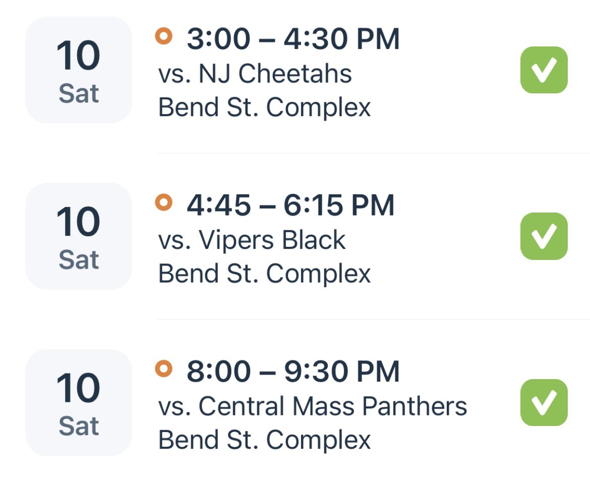 huskies_sottile's tweet photo. As of now all of our games are on as scheduled at the Ocean State Showcase! The rain has been falling but the rest of the day looks clear 🤞🏼 ☀️
Stay tuned here for any other updates. It’s finally time to play!! #RelentlessWork #PassTheLei https://t.co/E4oZJdjFCV