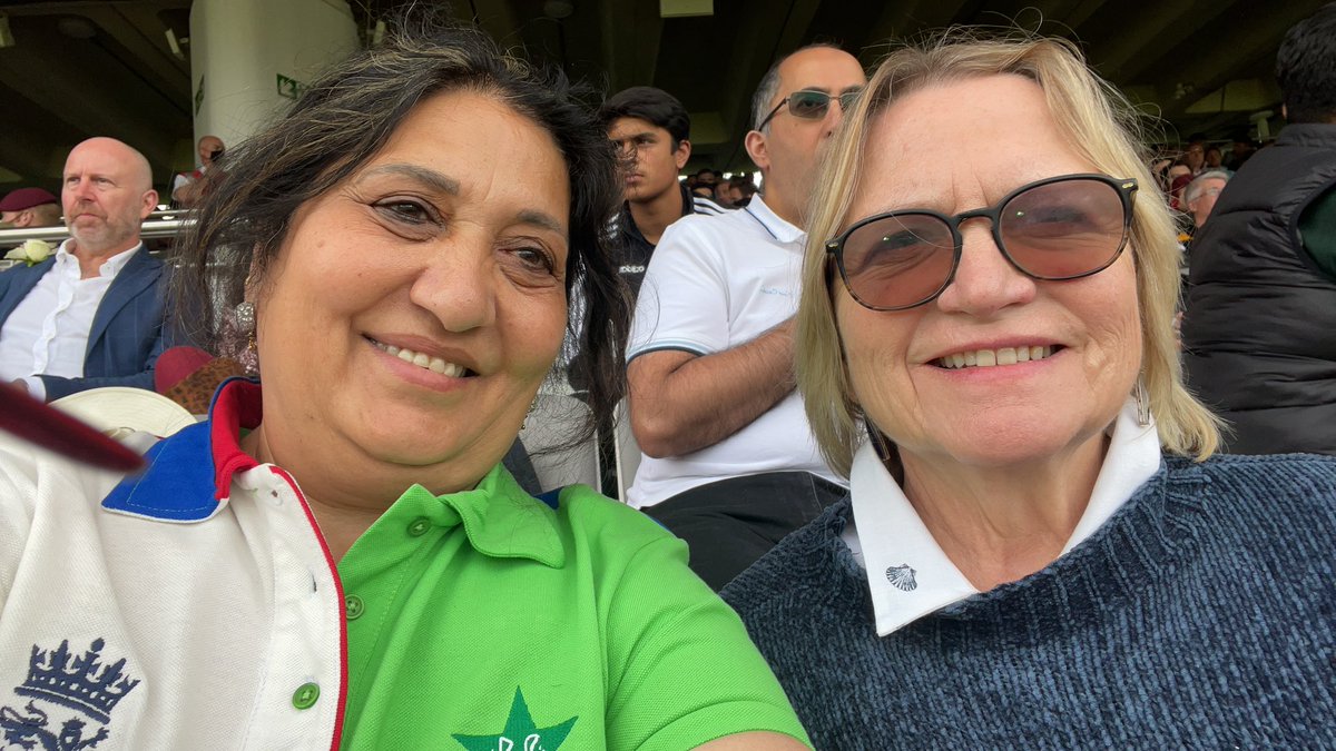 Sara_Safdar's tweet photo. #ENGvPAK Highest ODI by English batsman at Lords Home of cricket Dennis Amiss view from grand stand Row 8 seat 93 https://t.co/QKfcQMa0CZ