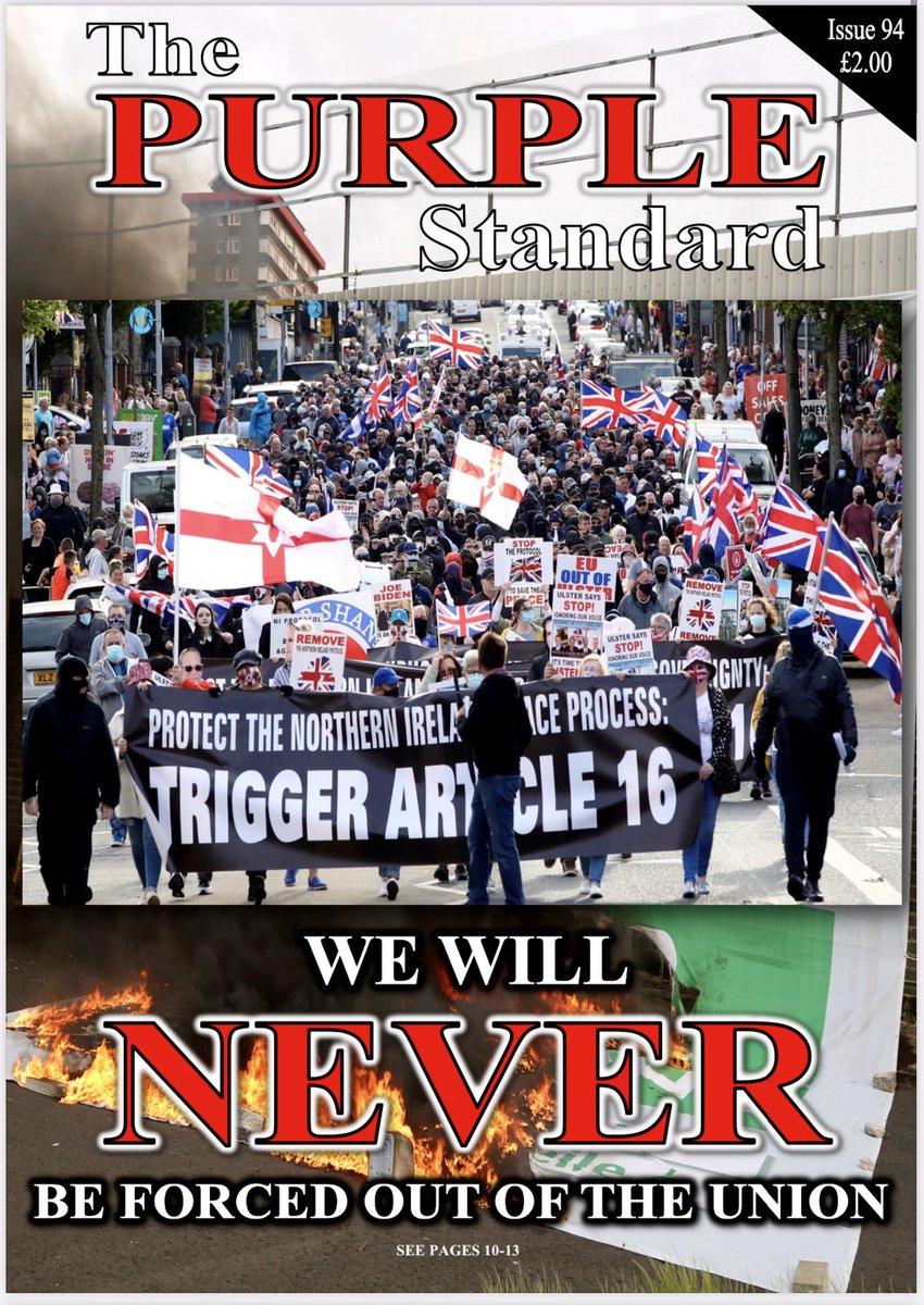 Issue 94 of The Purple Standard, is now available for purchase from all the usual UK wide outlets. 
#ThePeoplesPaper