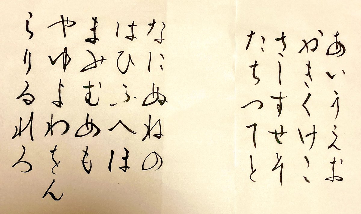 22日目

今日は筆先が割れてしまいました。
難しい～～!! 