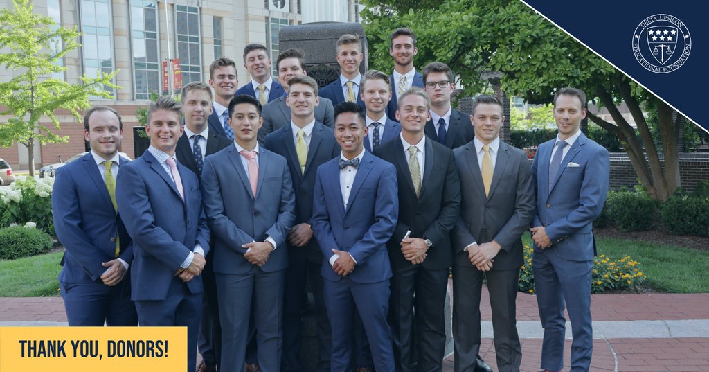 The DU Educational Foundation wrapped up our fiscal year on June 30 with a record amount of record $528,210 gifted! We would like to thank the more than 1,300 DU brothers and friends of DU who made gifts to the Annual Loyalty Fund. 
 #WeAreDU #DikaiaUpotheke