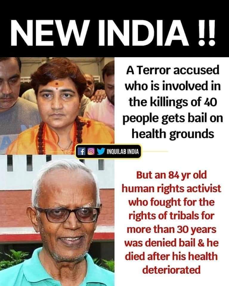 Dipankar_cpiml's tweet photo. Protests continue to spread against the cruel custodial end of #FatherStanSwamy. Let tomorrow's #ApnonKiYaad #CountEveryDeath programme be dedicated especially to the memory of Father Stan. https://t.co/CpKFPvPjYM