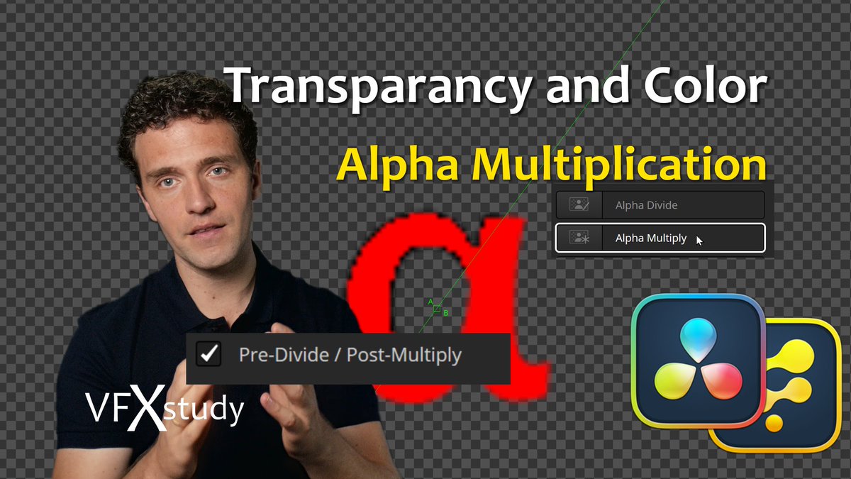 Pre-Divide/Post-Multiply: A tiny checkbox helps you avoid dark and jagged edges or bright halos when color correcting images with alpha. Learn about the background in this new Fusion tutorial:

buff.ly/36samkW