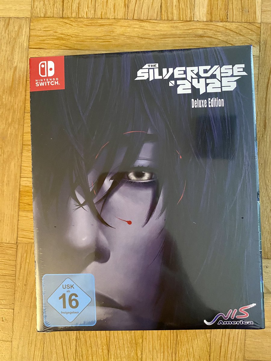 EntonBerlin's tweet photo. New arrival: #Silvercase2425 Deluxe Edition, really curious about this one from @suda_51 #NintendoSwitch #Nintendo #Switch #SwitchCorps https://t.co/TIXCcJDlmB