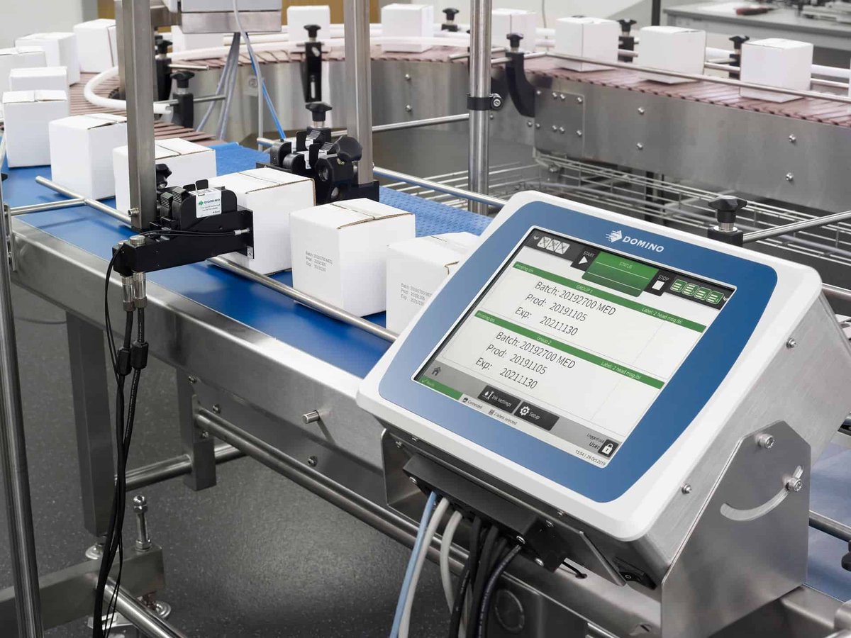 CodicoDist's tweet photo. #ICYMI 
Achieve clean and clear codes with the Domino Gx-Series range of Thermal Inkjet Printers. #ThermalInkjetPrinter #ThermalInkjetPrinting #TIJ #BatchCoding #BatchMarking #IndustrialPrinting #IndustrialCoding #IndustrialMarking #FMCG #Pharma https://t.co/eMg9FAXKrJ https://t.co/YIOlZRbMKV