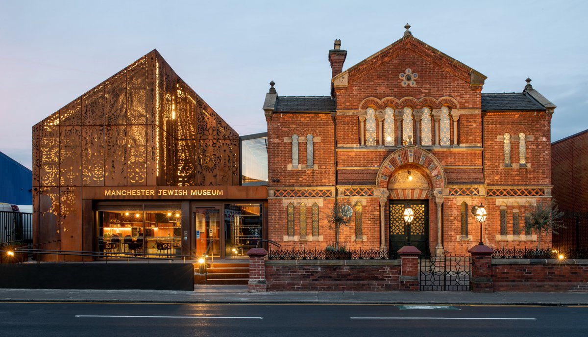 jonwhiteley84's tweet photo. Delighted to see the Manchester Jewish Museum finally open to the public. Currently collaborating with @MIFestival it's well worth a visit!
@burohappold have been providing MEP, Civil and Structural engineering design services from the outset
(1 of 2) https://t.co/oFeLZq26gd