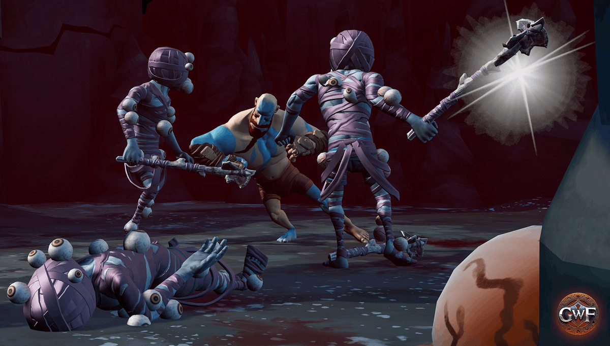 We asked Breith-Dorcha, Morrigan, Methir-Shirraidh and Osseus to send us their most sexy poses for our ‘probably won't happen’ 2022 calendar. 

This is what they gave us…