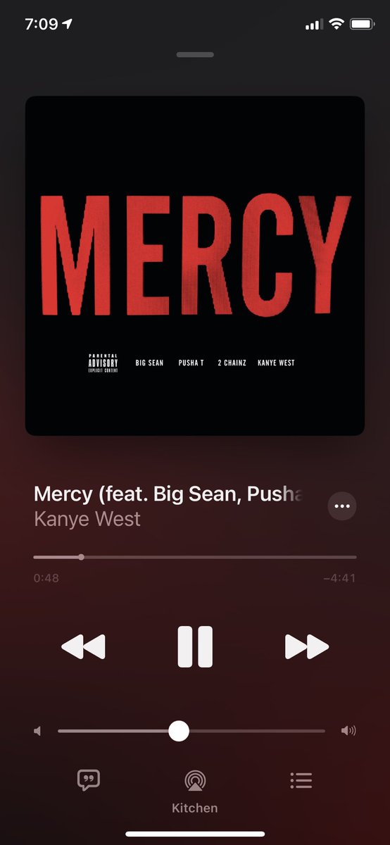 BrianSchmoldt's tweet photo. So I asked Siri (on HomePod mini) to play me a radio station based on Jack Johnson, no clue how Mercy started playing or how this song matches up w Jack?? #WhatsUpSiri #LogicalMaybe π€ @AppleMusic https://t.co/x5khcL5Lxc