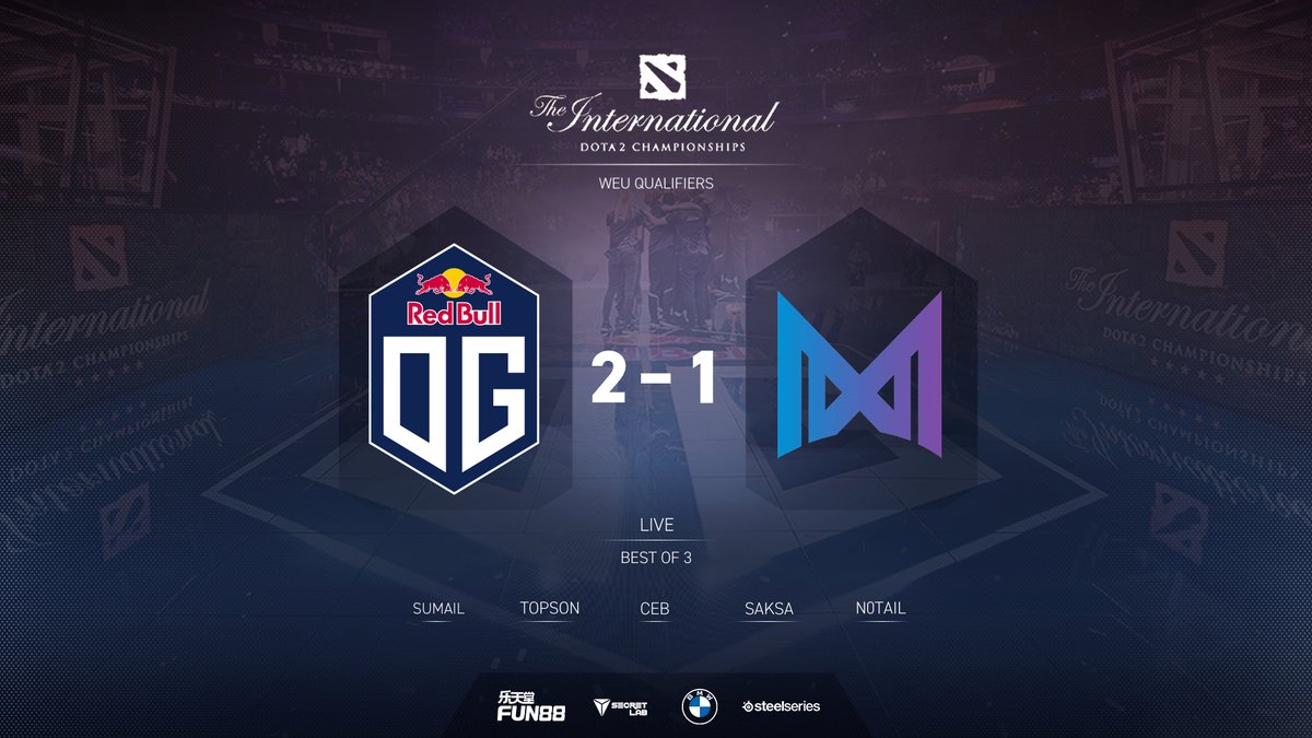 OGesports's tweet image. WE'RE

GOING

TO 

THE

FINALS. 

#DreamOG