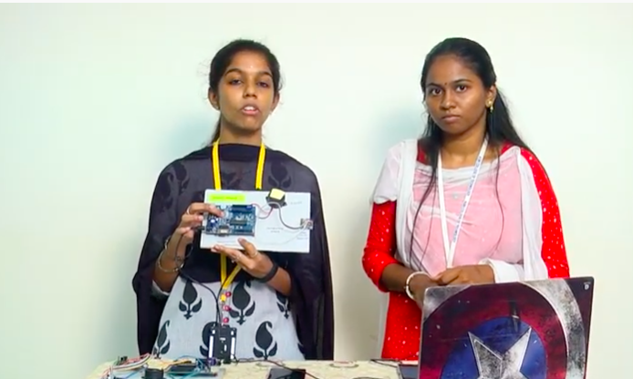 AgnishwarJ's tweet photo. #GirlsInnovate The students of ACT @ActAgni have developed a project on Wireless Child Tracking device which is based on IOT

This wireless device can hugely help the police department in finding lost children. 
Watch: https://t.co/fOL6Bzgqry

@debjani_ghosh_ @deespeak @SDG2030 https://t.co/5BkiuKlEdK