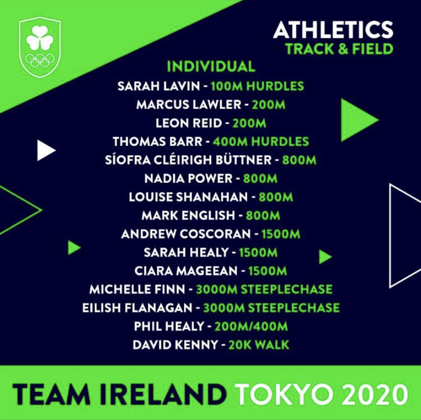 Congratulations and best of luck to our past pupils David Kenny and Sarah Leahy who will represent Ireland at the Olympics in Tokyo.