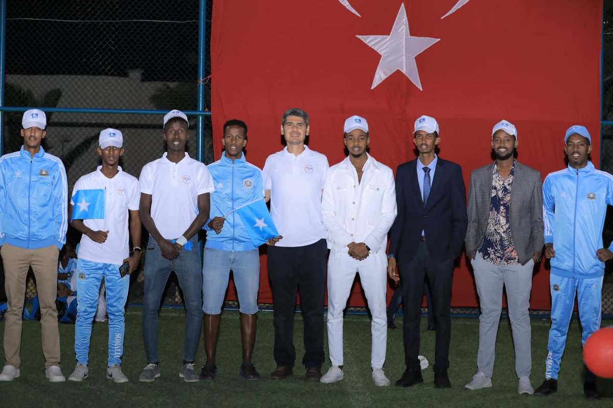 MSTH2014's tweet photo. 1st July, The 61st anniversary of the independence of the brotherly people of Somalia was celebrated with various activities in the garden of the hospital. The event started with the National Anthems of the 2 countries and  completed with the flag hoisting at midnight. https://t.co/R59js2VT4L
