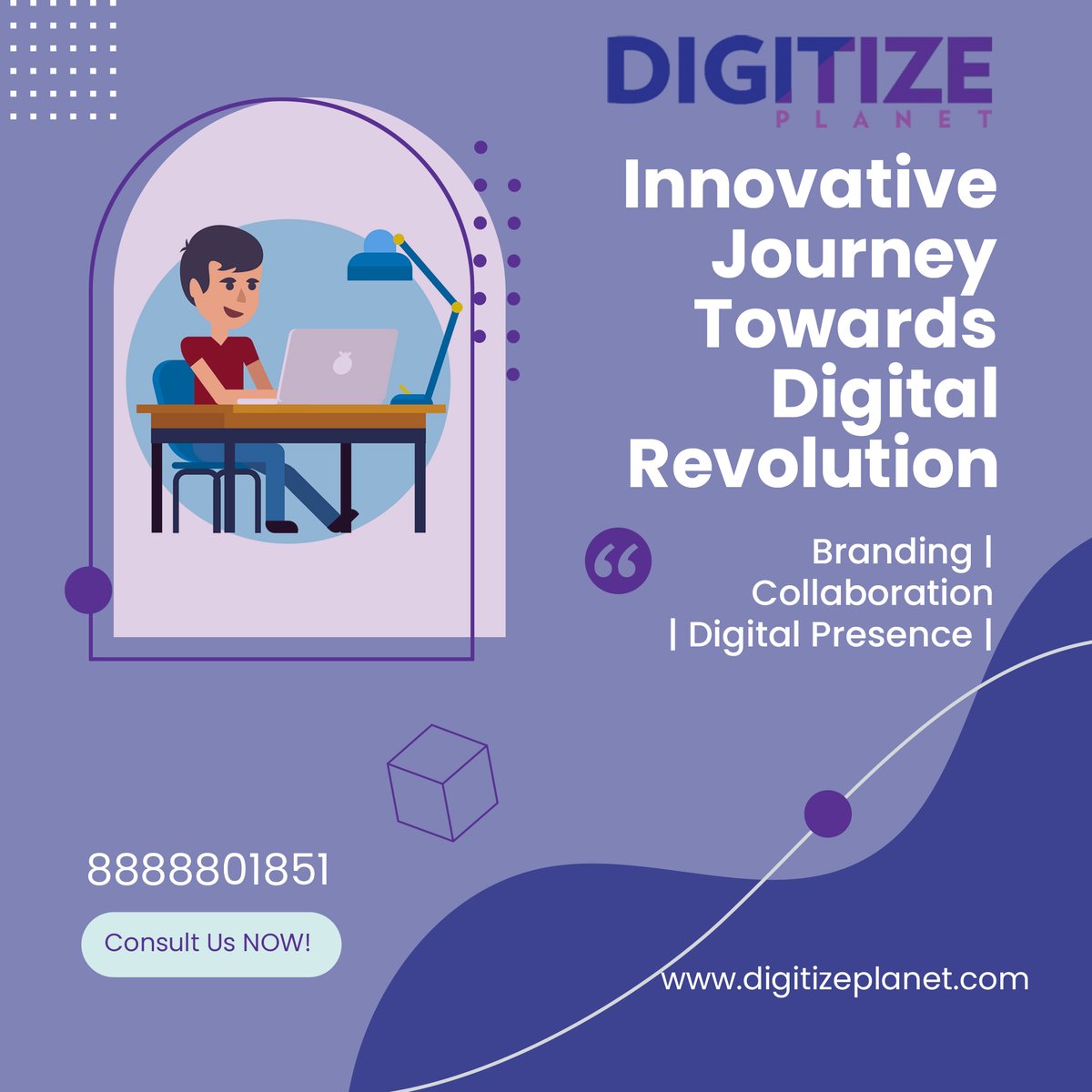 👉 Innovative Journey Towards Digital Revolution 
      Branding | Collaboration | Digital Presence | Software &amp; Web Development
#DigitalMarketing #digitalmarketer <a href="/digitizeplanet/">Digitize Planet</a> #marketingagency #mediapartnership #graphicdesign