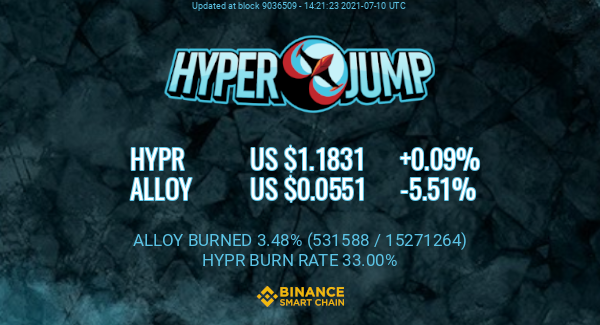 HyperJumpInfo's tweet image. Updates from @hyper_swap about $ALLOY &amp;amp; $HYPR! 
 Visit info.hyperjump.fi for more info! 
 #BinanceSmartChain #BNB #BSC