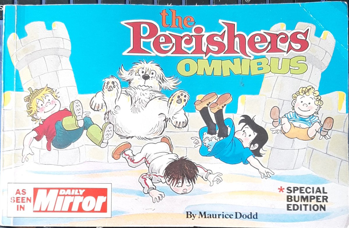 PeterBangs's tweet photo. #theperishers were a constant source of fun and amusement during my youth. I bought this volume after @Colin_TBTAMC brought it up on here. Really stands the test of time and still very funny and beautifully crafted. https://t.co/FRlt8wH2Cn